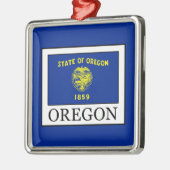 Oregon Metalen Ornament (Links)