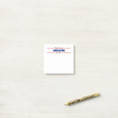 OREGON - Mijn thuisland - Verenigde Staten; Harten Post-it® Notes (Op bureau)