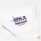 Oregon Mijn thuisstaat Sticker (Envelop)