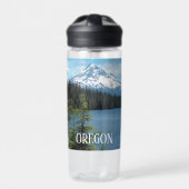 Oregon Mount Hood en Lake Landscape Waterfles (Voorkant)