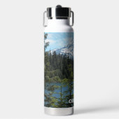 Oregon Mount Hood en Lake Landscape Waterfles (Voorkant)