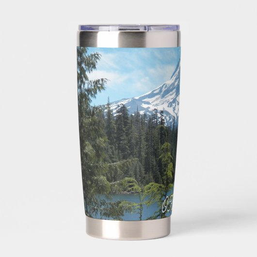 Oregon Mount Hood Landschap Geïsoleerde Drinkbeker (Voorkant)