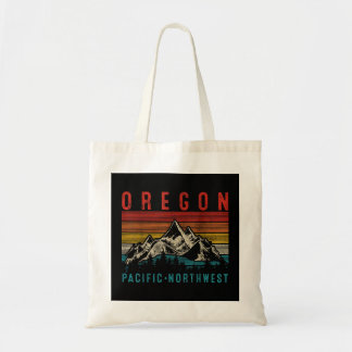 Oregon  Mountains Hiking Pacific Northwest Tote Bag
