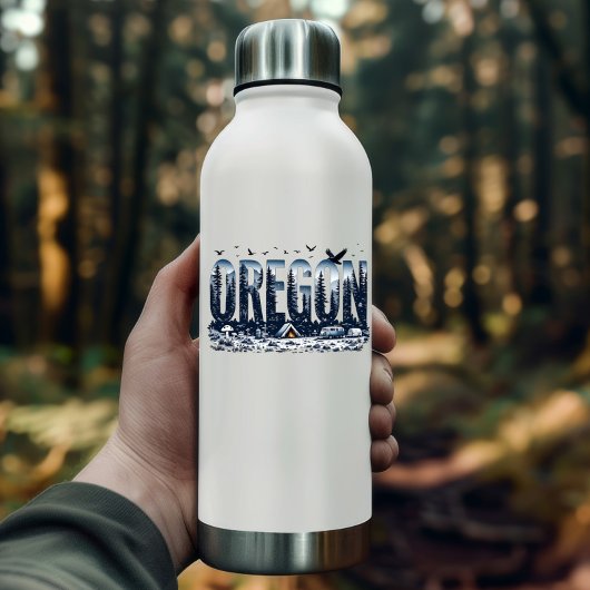 Oregon Natuur Sticker | Oregon Camping Sticker