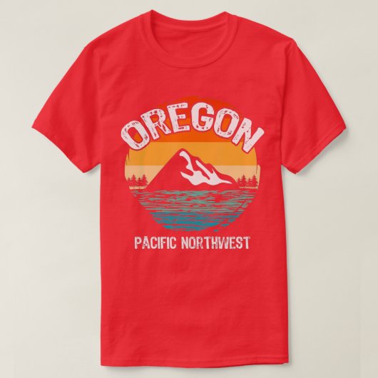 Oregon Northwest T-shirt (Design voorkant)