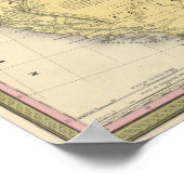 Oregon, Opper-Californië en Nieuw-Mexico Poster (Hoek)