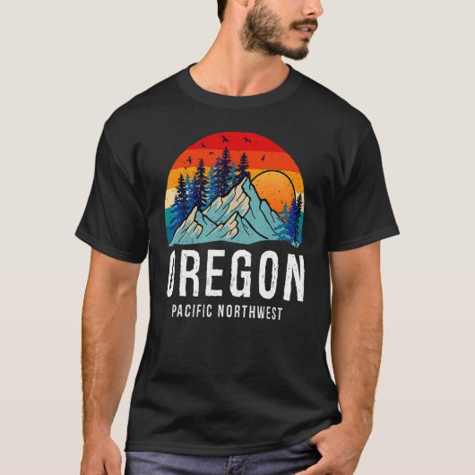 Oregon Oregon Touris Oregon Pride 1 T-shirt (Voorkant)