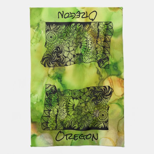 Oregon Over Stove Dish Towel Theedoek (Verticaal)