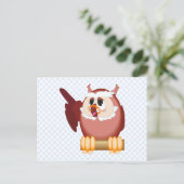 Oregon Owl Briefkaart (Staand voorkant)