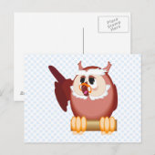 Oregon Owl Briefkaart (Voorkant / Achterkant)