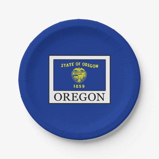 Oregon Papieren Bordje (Voorkant)