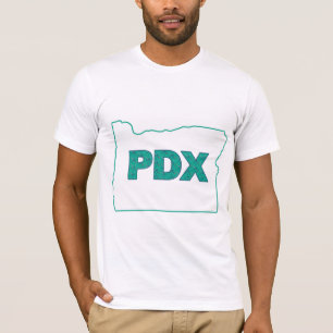 Oregon PDX tapijt American Apparel T-Shirt