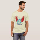 Oregon Peace Sign T-shirt (Voorkant volledig)