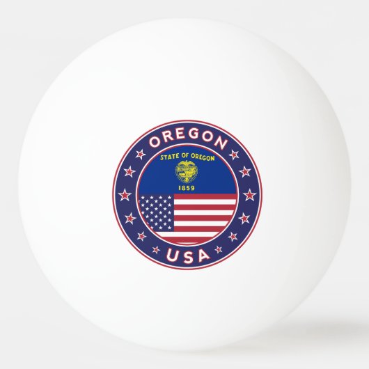 Oregon Pingpongbal (Voorkant)