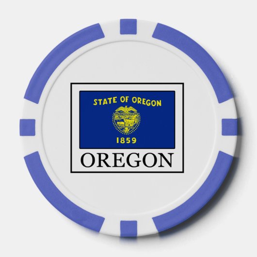 Oregon Pokerchips (Voorkant)