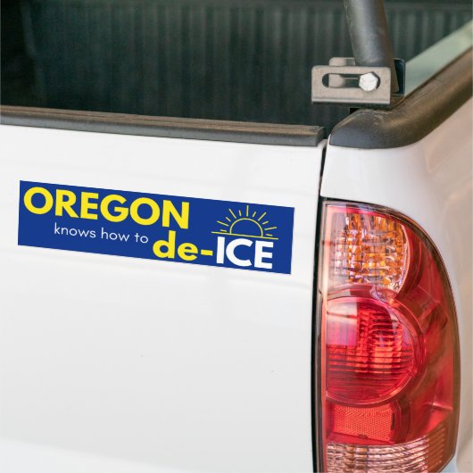 Oregon political bumper sticker (Op Truck)