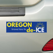 Oregon politiek bumpersticker (Op auto)