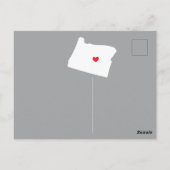 OREGON Post Card (Verplaatsende Aankondiging) Briefkaart (Achterkant)