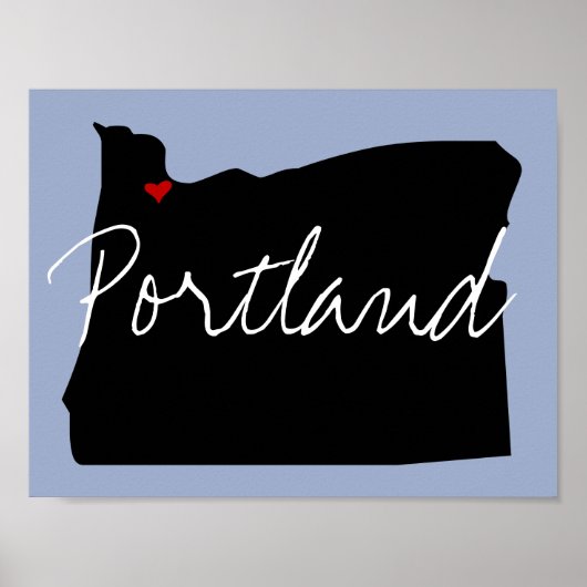 Oregon Poster (Voorkant)