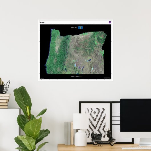 Oregon Poster (Thuiskantoor)