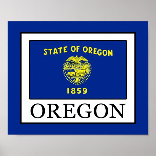 Oregon Poster (Voorkant)