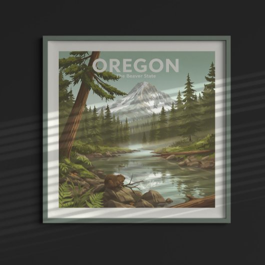  Oregon Poster
