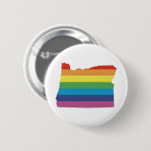 oregon pride. ronde button 5,7 cm (Voorkant /achterkant)