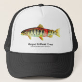 Oregon Redband Trout; Trucker Pet (Voorkant)