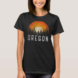 Oregon Retro Style  70s 90s Mannen Vrouwen T-shirt