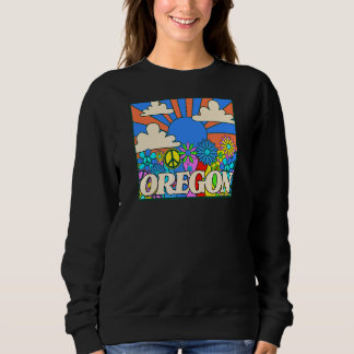 Oregon Retro Vintage Mountains & Outdoors Wilderne Trui