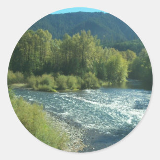 Oregon River Ronde Sticker