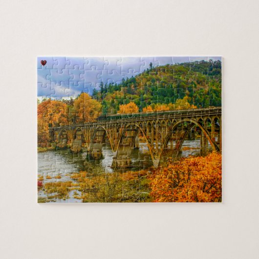 Oregon Rivier Bruggen Legpuzzel (Horizontaal)