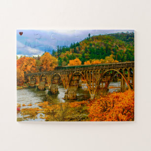 Oregon Rivier Bruggen Legpuzzel