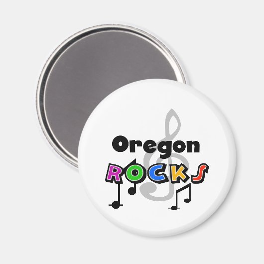 Oregon Rocks Magneet (Voorkant / Achterkant)