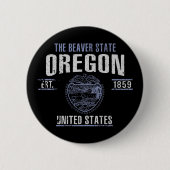 Oregon Ronde Button 5,7 Cm (Voorkant)