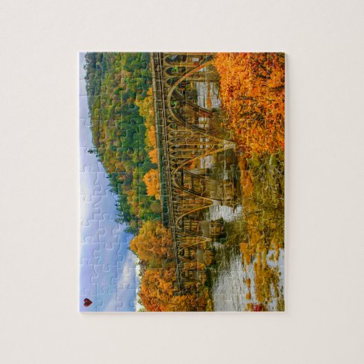 Oregon Rver Bridges Legpuzzel (Verticaal)