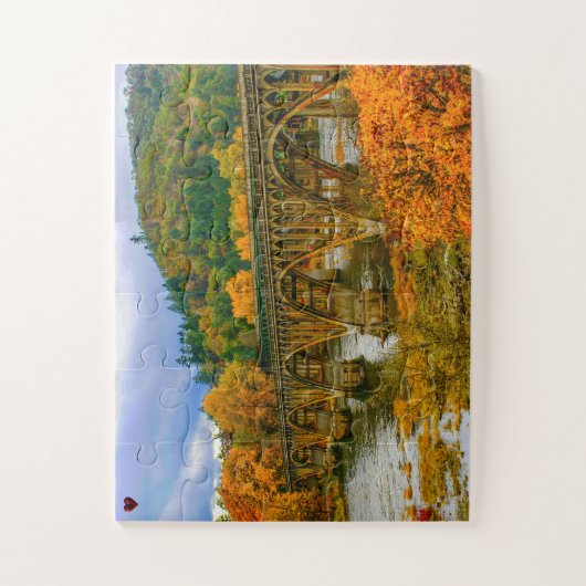 Oregon Rver Bridges Legpuzzel (Verticaal)