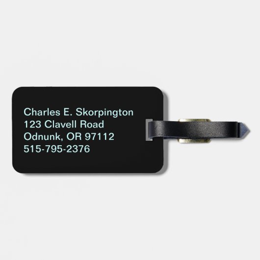 Oregon Sasquatch License Bord Bagagelabel (Achterkant horizontaal)