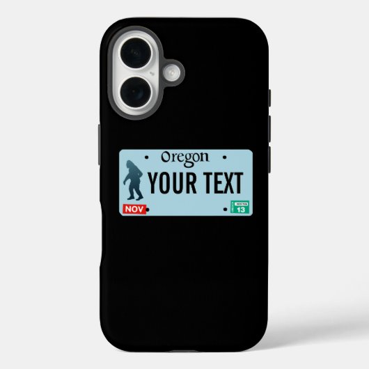 Oregon Sasquatch License Bord Case-Mate iPhone Case (Achterkant)