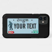 Oregon Sasquatch License Bord Case-Mate iPhone Case (Achterkant (horizontaal))