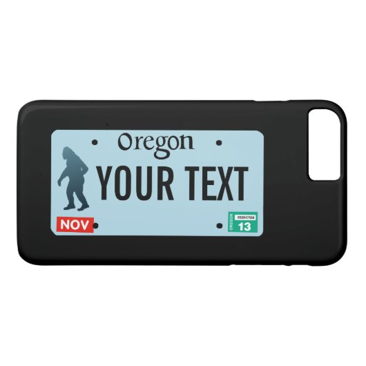 Oregon Sasquatch License Bord Case-Mate iPhone Case (Achterkant (Horizontaal))