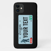 Oregon Sasquatch License Bord Case-Mate iPhone Case (Achterkant)
