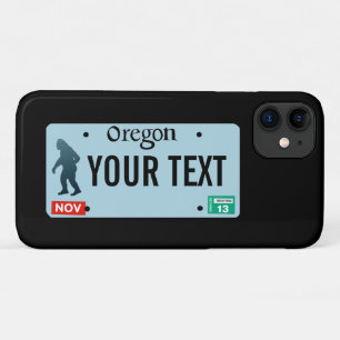 Oregon Sasquatch License Bord Case-Mate iPhone Case