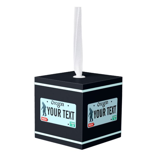 Oregon Sasquatch License Bord Decoratie (Achter hoekig)