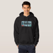 Oregon Sasquatch License Bord Hoodie (Voorkant volledig)