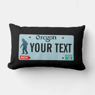 Oregon Sasquatch License Bord Kussen