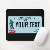 Oregon Sasquatch License Bord Muismat (Met muis)