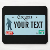 Oregon Sasquatch License Bord Muismat (Voorkant)