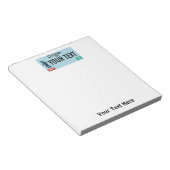 Oregon Sasquatch License Bord Notitieblok (Schuin)