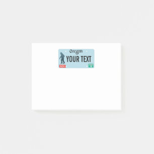 Oregon Sasquatch License Bord Post-it® Notes